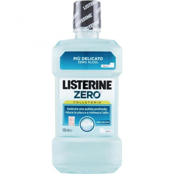 LISTERINE COLLUTORIO ZERO ALCOL 500MLE100 ML GRATIS