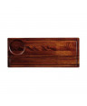 ART DE CUISINE RUSTIC VASSOIO LEGNO CON 1 INVITO CM.40