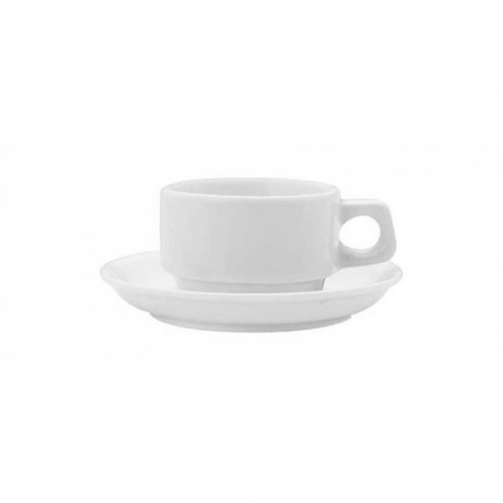 LUBIANA AMERICA/KASZUB-HEL BIANCO TAZZA THE/COLAZIONE CON PIATTO  KASZUB-HEL CL.20 -6-