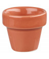 CHURCHILL BIT ON THE SIDE VASO ARANCIO CL.34 CM.9X9,7 PEZZI 12