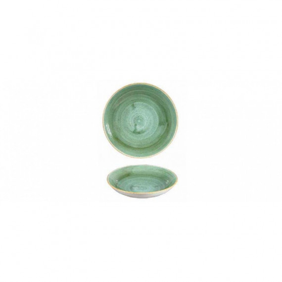 CHURCHILL SAMPHIRE VERDE PIATTO FONDO COUPE CM.24E8 -12-