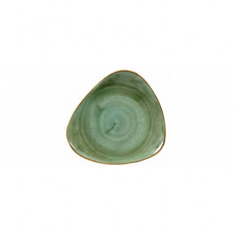 CHURCHILL SAMPHIRE VERDE PIATTO PIANO TRIANGOLARE CM.26E5 -12-