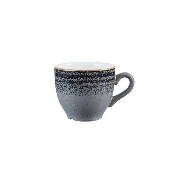 CHURCHILL HOMESPUN NERO TAZZA CAFFE CL.10 PEZZI 12