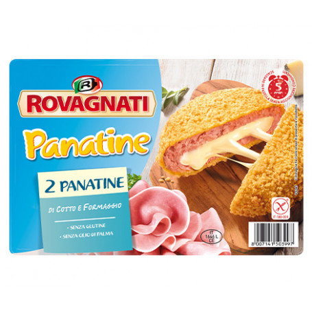 ROVAGNATI PANATINE COTTO E FORMAGGIO GR.175