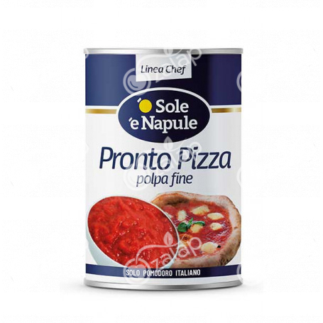 Polpa fine "Pronto pizza" (latta) - Linea Chef 3x4050 grammi