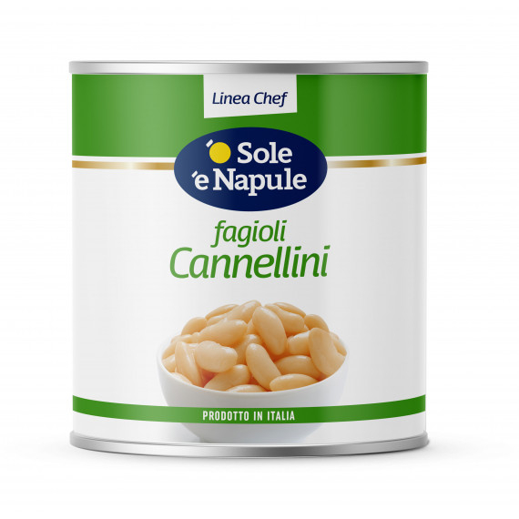 Cannellini lessati - Linea Chef 6x2500 grammi