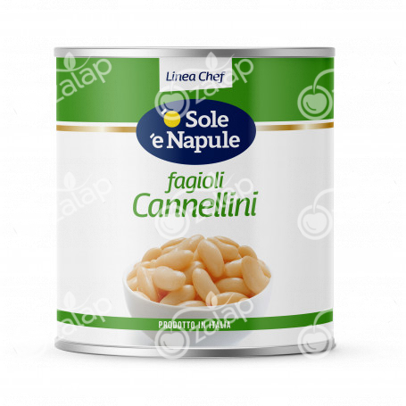 Cannellini lessati - Linea Chef 6x2500 grammi