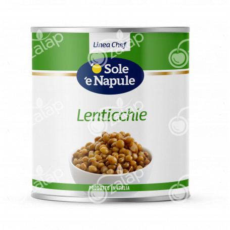 Lenticchie lessate - Linea Chef 6x2500 grammi