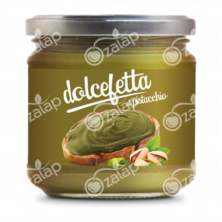 Dolcefetta al pistacchio - Crema dolce in vetro 6x400 grammi