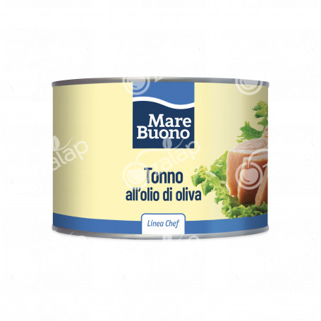 Tonno "Mare buono" in olio di oliva (latta) - Linea Chef 6x1730 grammi