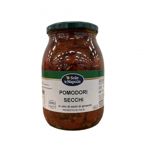 Pomodori secchi conditi in olio di girasole - Linea Chef 6x960 grammi