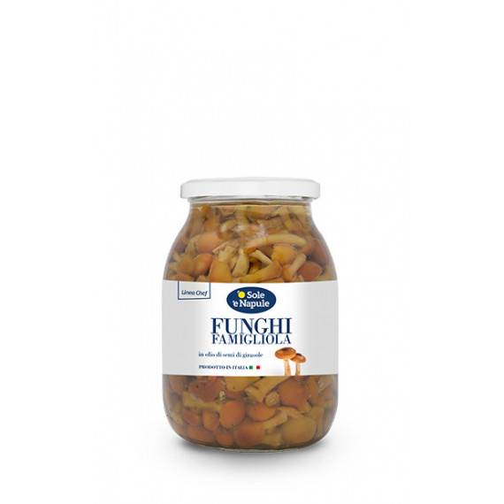 Funghi Nameco conditi in olio di girasole - Linea Chef 6x960 grammi