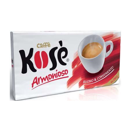KOSE' CAFFE ARMONIOSO DUETTO 2X250 GR.